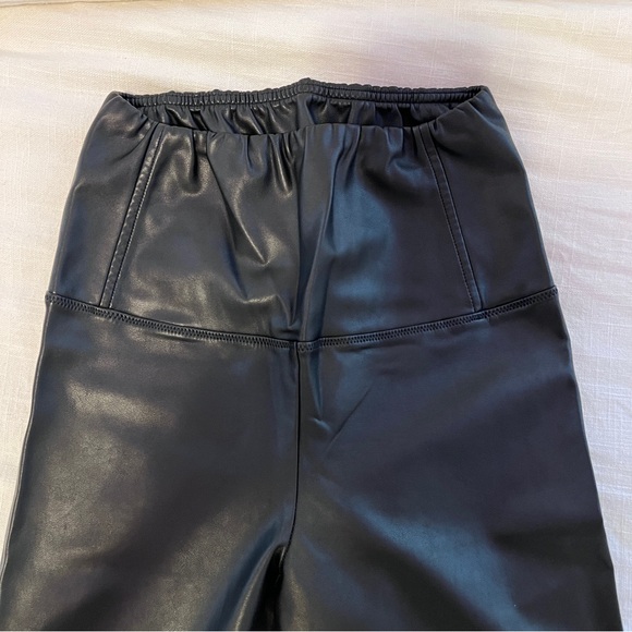 Aritzia Wilfred Leather Leggings - Picture 3 of 5